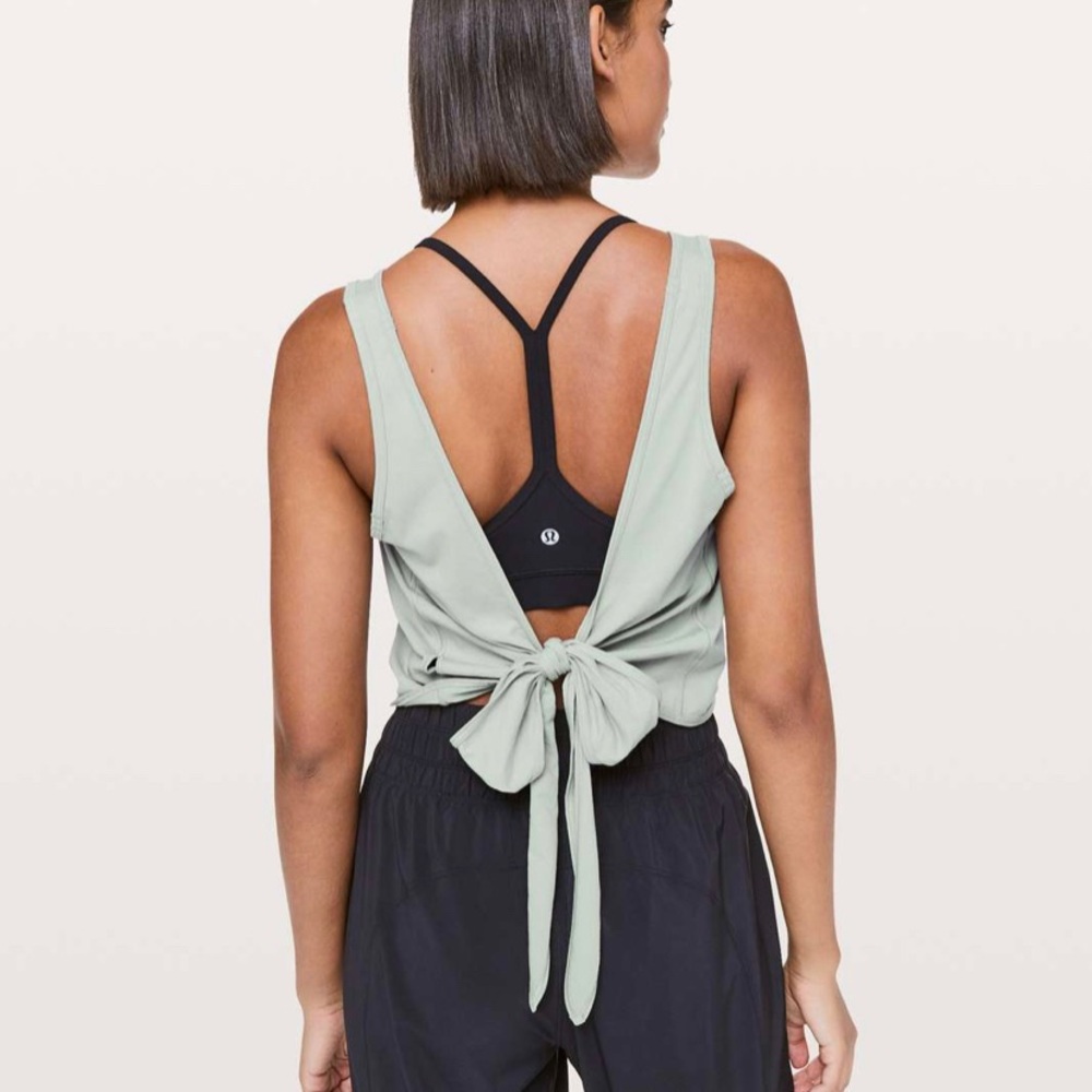 lululemon tie tank top